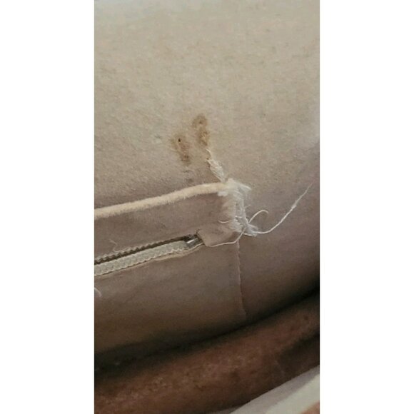 Vintage 1960's Vibe Hand Tooled Leather Hippie Purse  Unbranded Floral Crossbody - Picture 12 of 12